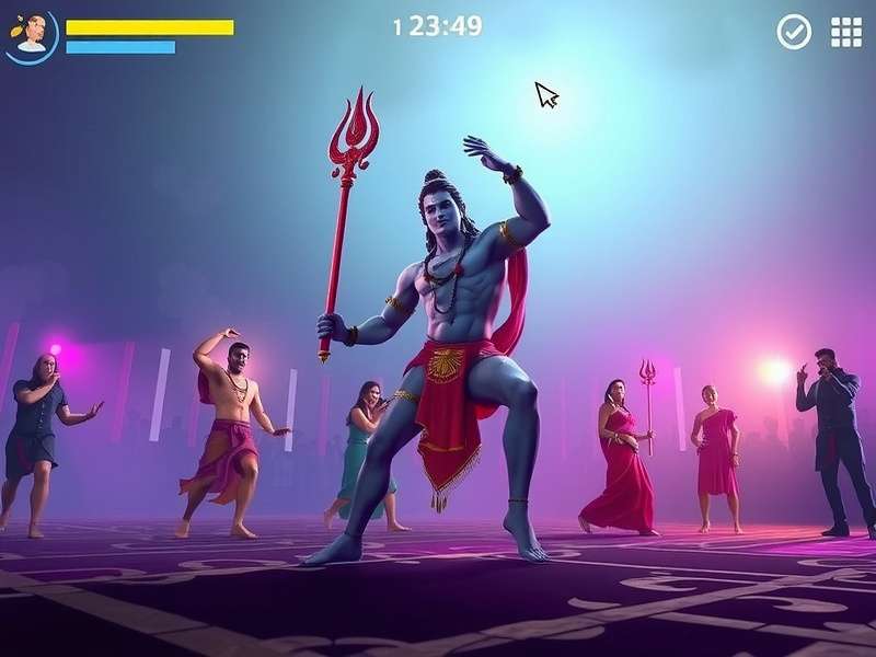 Shiva S Dance Bliss Gameplay Screenshot